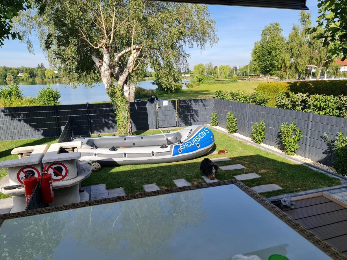 Ferienhaus Am See Hungen Buitenkant foto