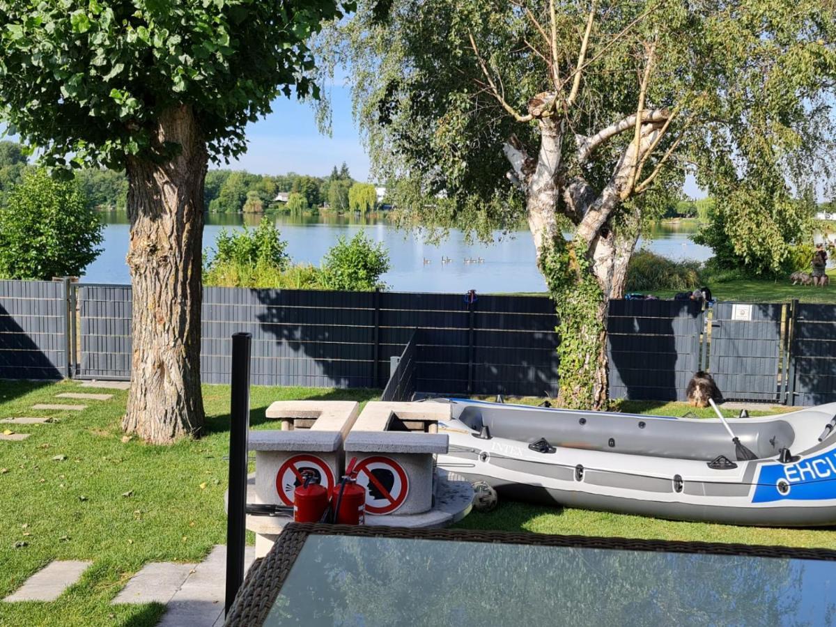 Ferienhaus Am See Hungen Buitenkant foto