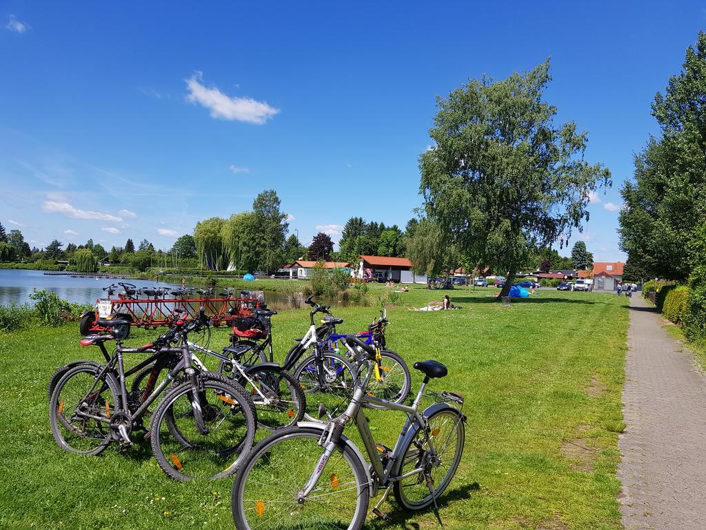 Ferienhaus Am See Hungen Buitenkant foto